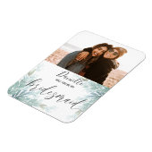 Rustic zal je mijn bruidsmeisje zijn magneet (Linkerzijde)