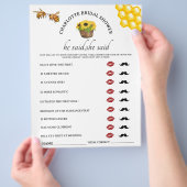 Rustic zei dat ze zei dat Vrijgezellenfeest Game Flyer (Hand)