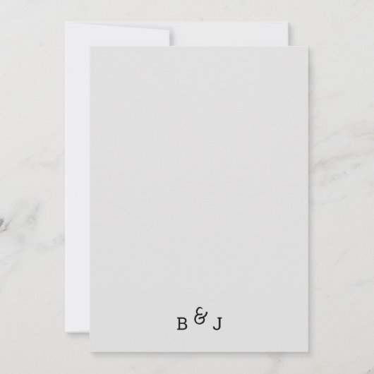 Rustic Zinnia Flowers Weddenschap Kaart (Achterkant)