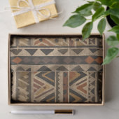Rustic Zuidwestelijke Streeppatroon (2) Tissuepapier (Geschenk)