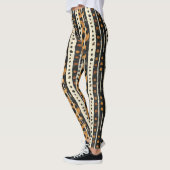Rustic Zuidwestelijke Streeppatroon (3) Leggings (Links)