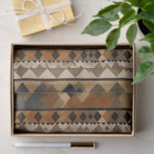 Rustic Zuidwestelijke Streeppatroon (6) Tissuepapier (Geschenk)