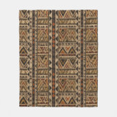 Rustic Zuidwesters streeppatroon (2) Fleece Deken (Voorkant)