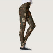 Rustic Zuidwesters Streeppatroon (8) Leggings (Rechts)