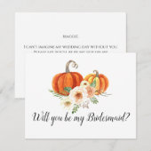 Rustica Pumpkins zal je mijn briefkaart zijn (Voorkant / Achterkant)