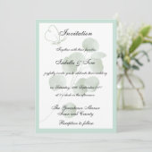 Rusticale Eucalyptus Boho Botanische Trouwdag Kaart (Staand voorkant)