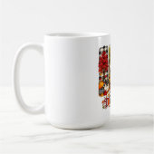 Rusticale herfstbomen & pompoen Thanksgiving Koffiemok (Links)