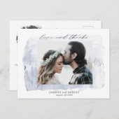 rusticale pastel foto dank je postkaart (Voorkant / Achterkant)