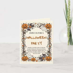 Rusticale Pompoen & Geest Griezelfeest Herfst Hall