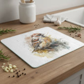 Rusticale Waterverf Huismus Snijplank