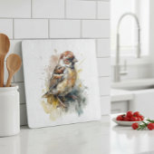 Rusticale Waterverf Huismus Snijplank