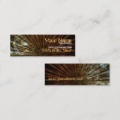 RusticBub Skinny Profiel Mini Visitekaartje (Voorkant / Achterkant)