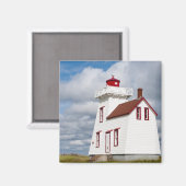Rustico Harbour, Prince Edward Island. Magneet (Voorkant / Achterkant)