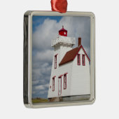 Rustico Harbour, Prince Edward Island. Metalen Ornament (Rechts)