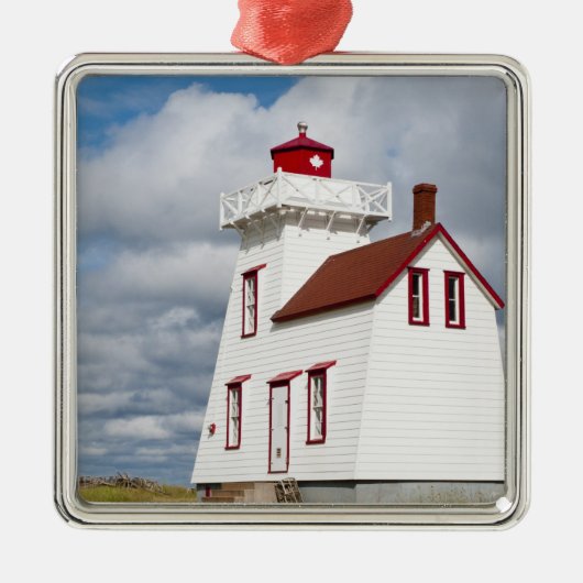 Rustico Harbour, Prince Edward Island. Metalen Ornament (Voorkant)
