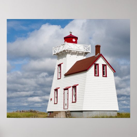 Rustico Harbour, Prince Edward Island. Poster (Voorkant)
