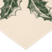 Rustiek 1876 Vrolijk Kerstfeest Tafelkleed (Gekanteld)