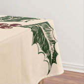 Rustiek 1876 Vrolijk Kerstfeest Tafelkleed (Voorbeeld)