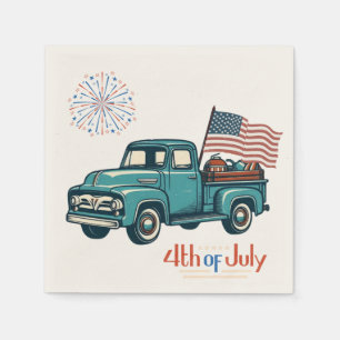 Rustiek/ 4 juli servet