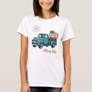 Rustiek/ 4 juli t-shirt