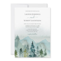 Rustiek alles in een berg bestemming bruiloft