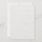 Rustiek Anker Bruiloft Uitnodiging (Achterkant)