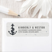 Rustiek Anker Monogram Retouradres Labels (Insitu)