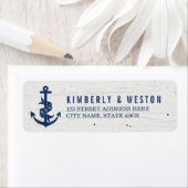 Rustiek Anker Monogram Retouradres Labels (Insitu)