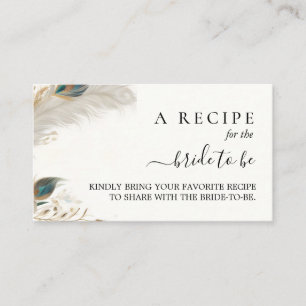 Rustiek Aziatisch Sky Cloud Peacock Vrijgezellenfe Informatiekaartje