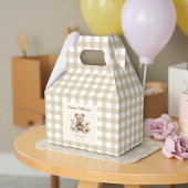 Rustiek Baby shower voorkeur Boxen Neutraal bos Bedankdoosjes