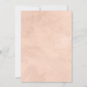 Rustiek Beauty Bloemen Brunch & Bubbly Vrijgezelle Kaart (Achterkant)