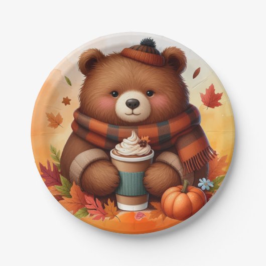 Rustiek/ beer papieren bordje (Voorkant)