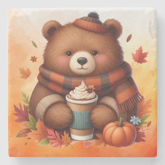 Rustiek/ beer stenen onderzetter (Voorkant)