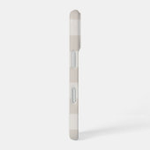 Rustiek Beige Buffel Check Monogram iPhone 16 Hoesje (Rechterkant)
