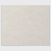 Rustiek Beige  getextureerde kerst Cadeaupapier (Vlak)