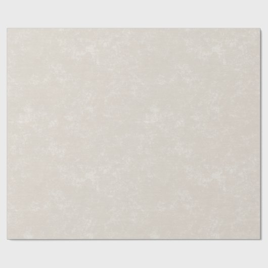 Rustiek Beige getextureerde kerst Cadeaupapier (Vlak)