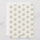 Rustiek Beige Huis voor Feestdagen Flat Holiday Ka Feestdagenkaart (Achterkant)