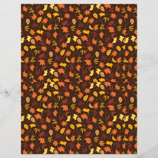 Rustiek bladontwerp, gazonverzorging flyer (Achterkant)