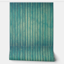 rustiek blauw behang