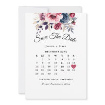 Rustiek blauw bordeaux & paarse bloemenbruiloft