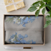 Rustiek Blauw Iris Boeket Tissuepapier (Geschenk)