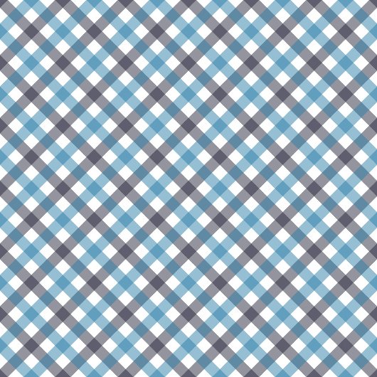 Rustiek Blauw Plaid Tafelloper voor Home Decor
