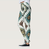 Rustiek Blauw Westerne Leggings (Links)