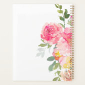 Rustiek Bloemen Boerderij Management Wit Planner (Achterkant)