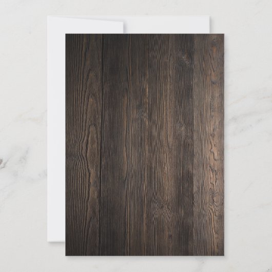 Rustiek Bloemen Herfst Herfst Pompoen Verjaardagsf Kaart (Achterkant)