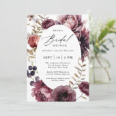 Rustiek Bloemen Overvloed Vrouwelijk Vrijgezellenf Kaart (Staand voorkant)