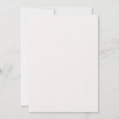 Rustiek Bloemenboeket Kaart (Achterkant)