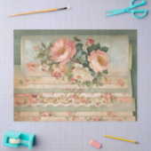  rustiek bloemenontkoppelingspapier tissuepapier (Craft)