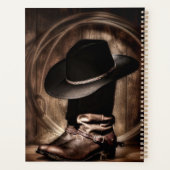 Rustiek boerderij cowboylaarzen western land planner (Achterkant)