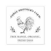 Rustiek Boerderij  Egg Karton Zelfinktende Stempel (Design)